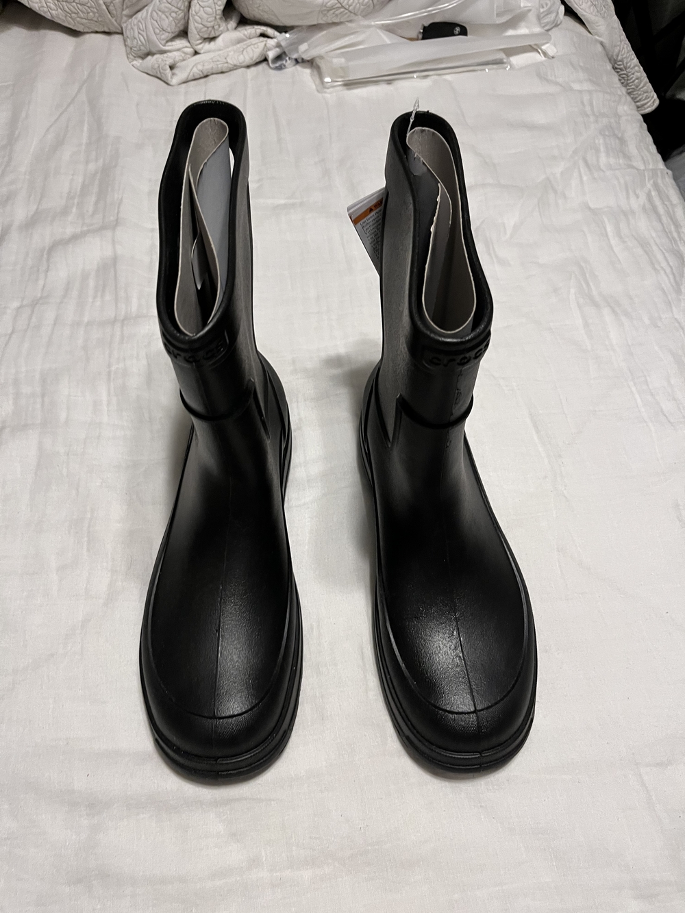 Crocs AllCast Rain Boot Black US 8 NWT